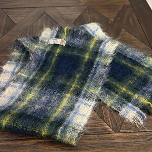 All Mohair Pile Dress Gordon Vintage Mohair Wool Blend Scarf Scotland